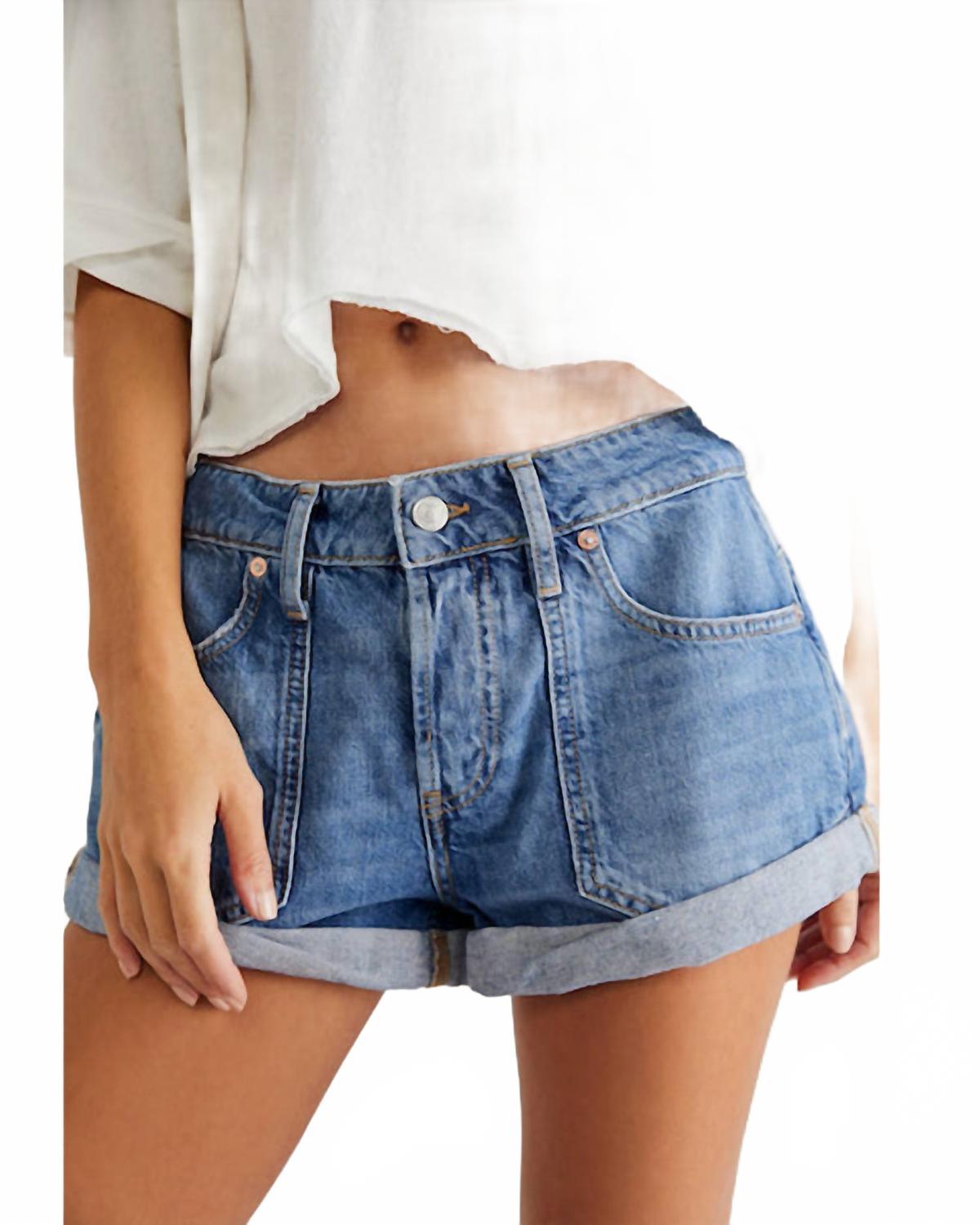 

"Beginners Luck" шорты с низкой посадкой Felicity Free People, Felicity