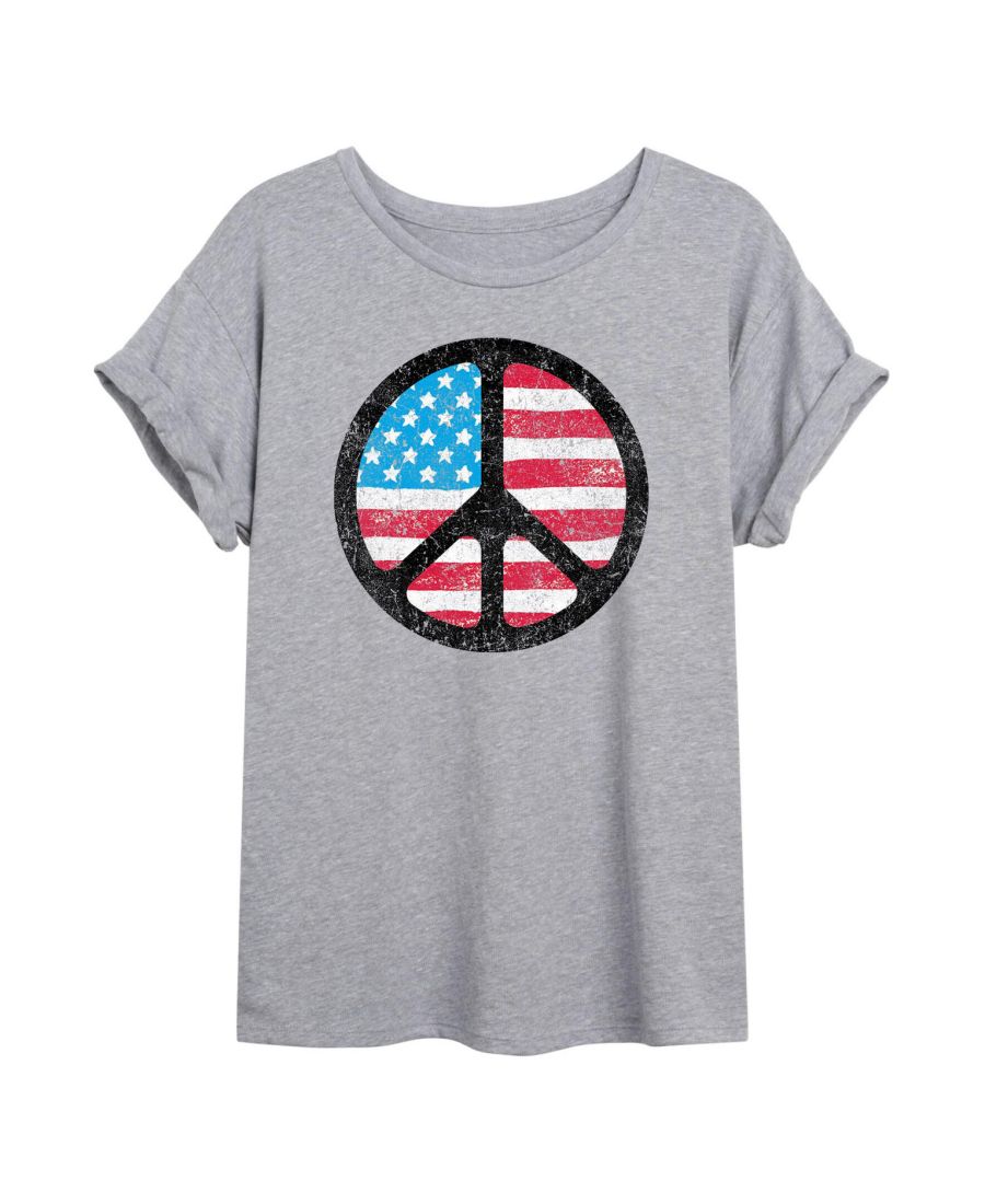 

Модная детская футболка оверсайз с изображением флага мира и флага мира Hybrid Apparel, grey, Серый, Модная детская футболка оверсайз с изображением флага мира и флага мира Hybrid Apparel, grey