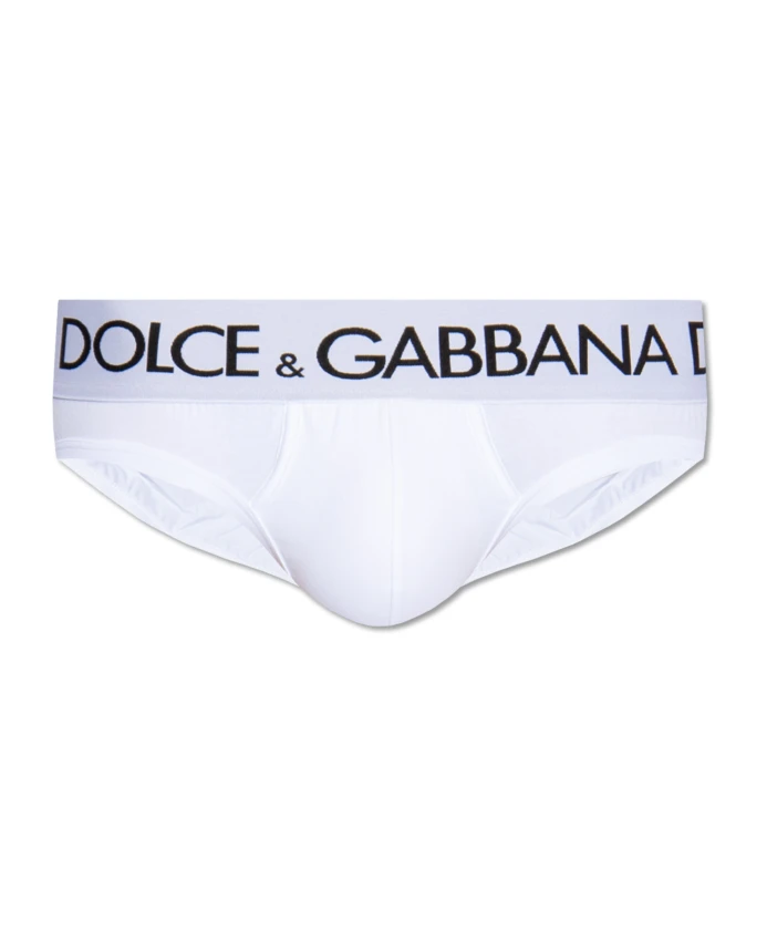 

Трусы с логотипом Dolce & Gabbana, белый