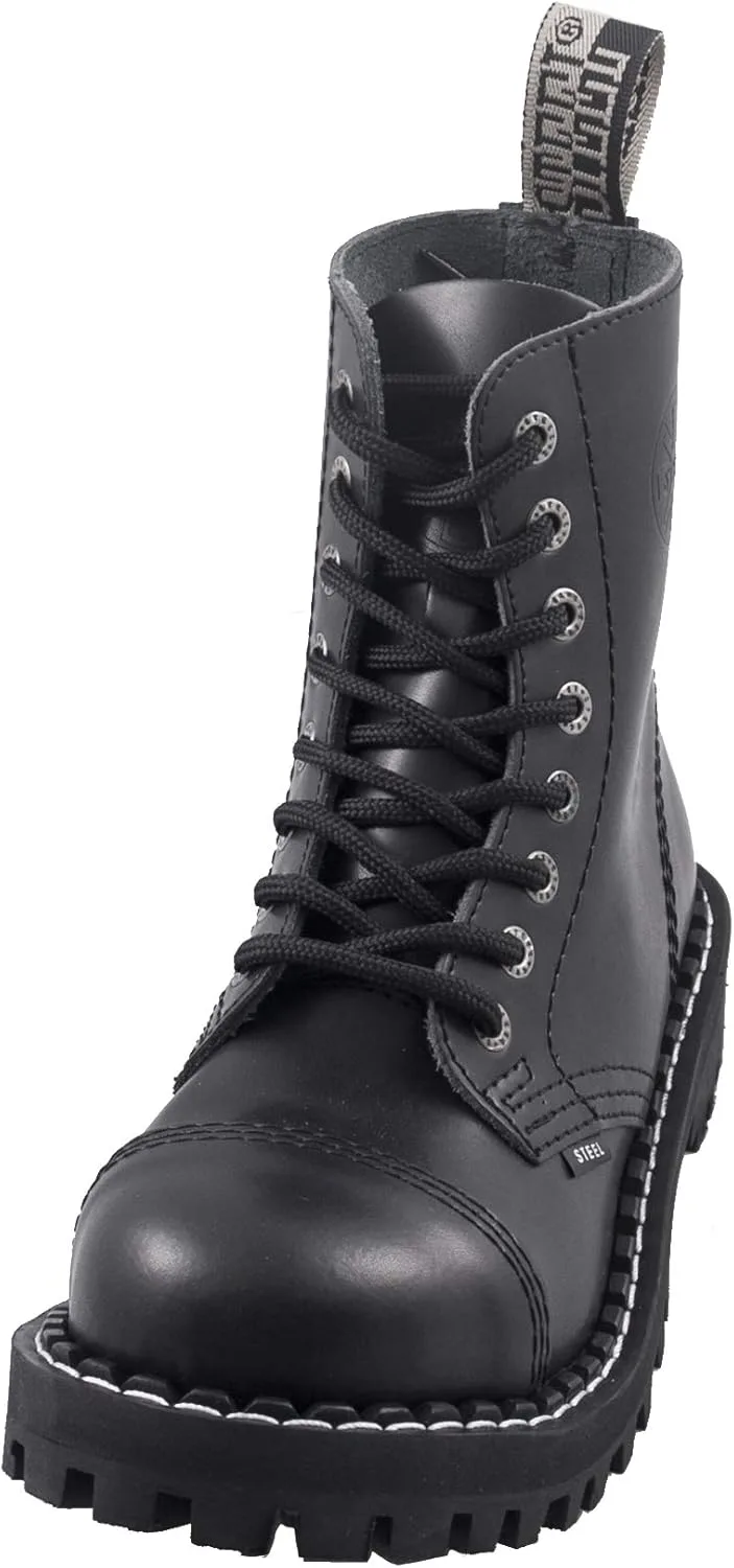 Стальные ботинки с голенищем 8 дюймов, черные Steel Shoes & Boots — фото 3