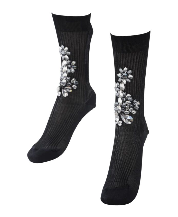 

Носки с декором Dolce & Gabbana, черный