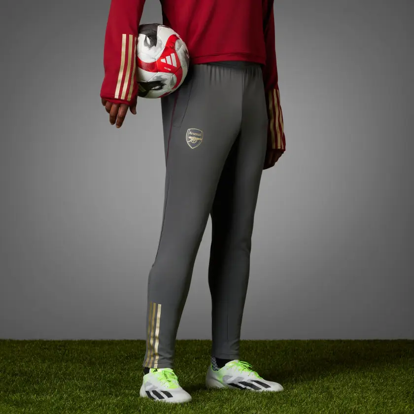 Arsenal Knit спортивные штаны мужские серые Adidas, серый — фото 2