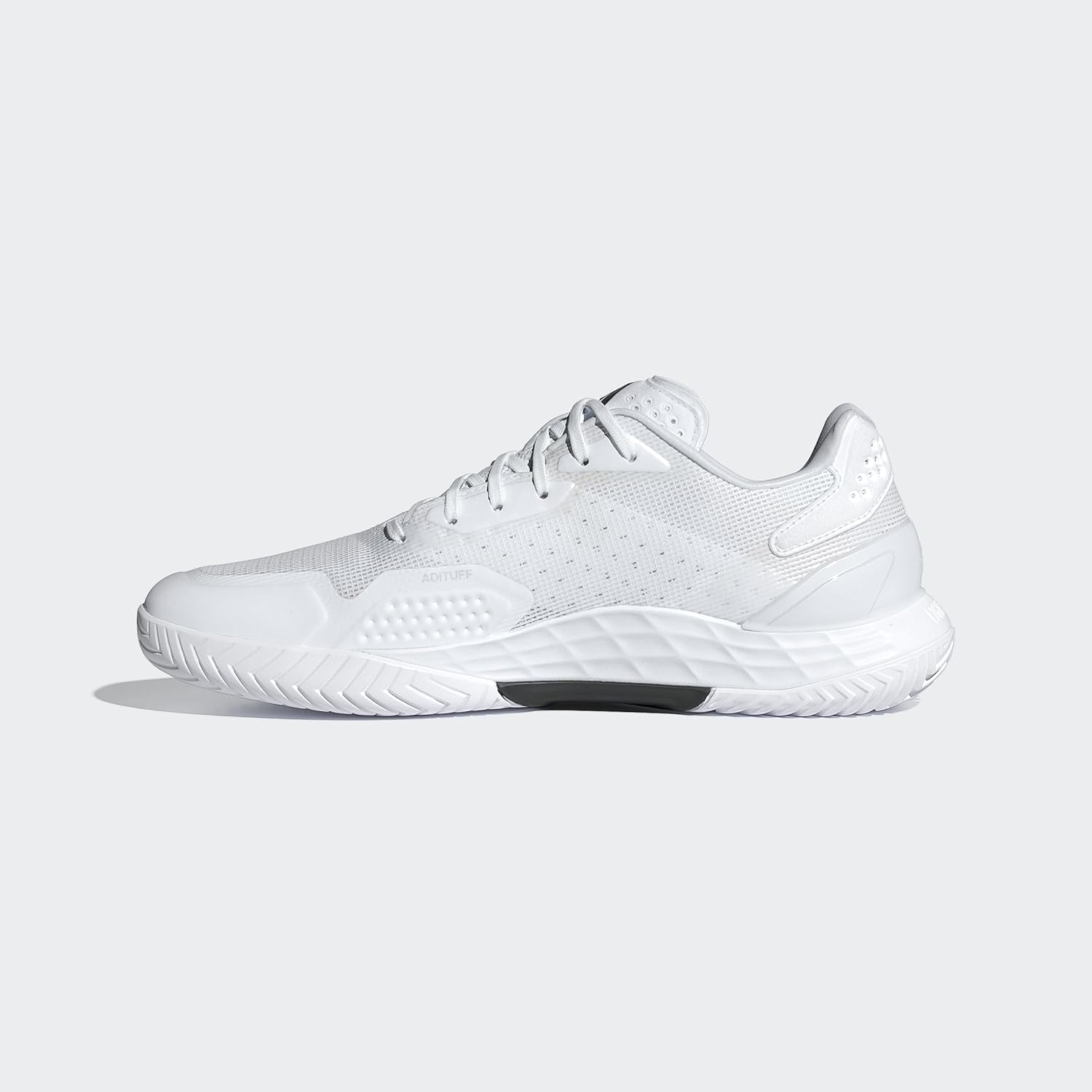 Мужские кроссовки Adidas Defiant Speed 2, белый/черный/серый — фото 3
