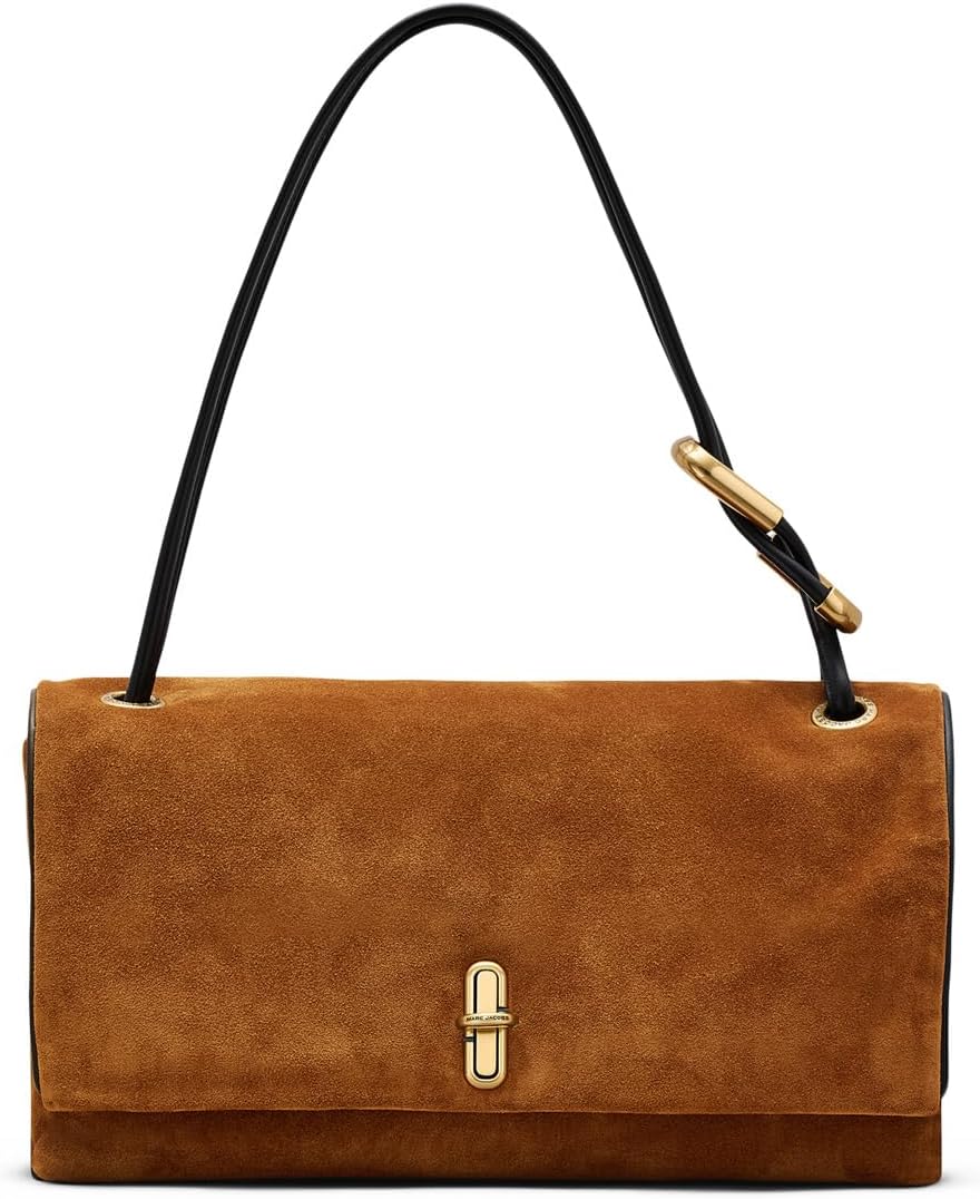 

Сумка Marc Jacobs The Suede Large Dual, цвет Copper