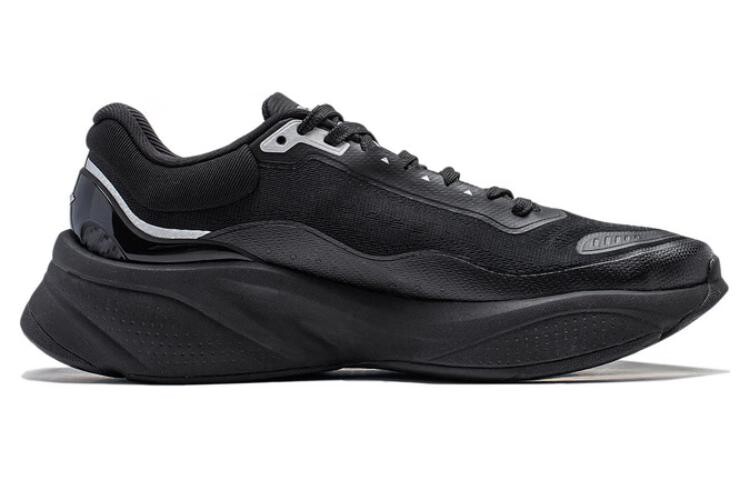 Кроссовки LINING Soft Lifestyle Shoes Men Low-top Black, черный — фото 2