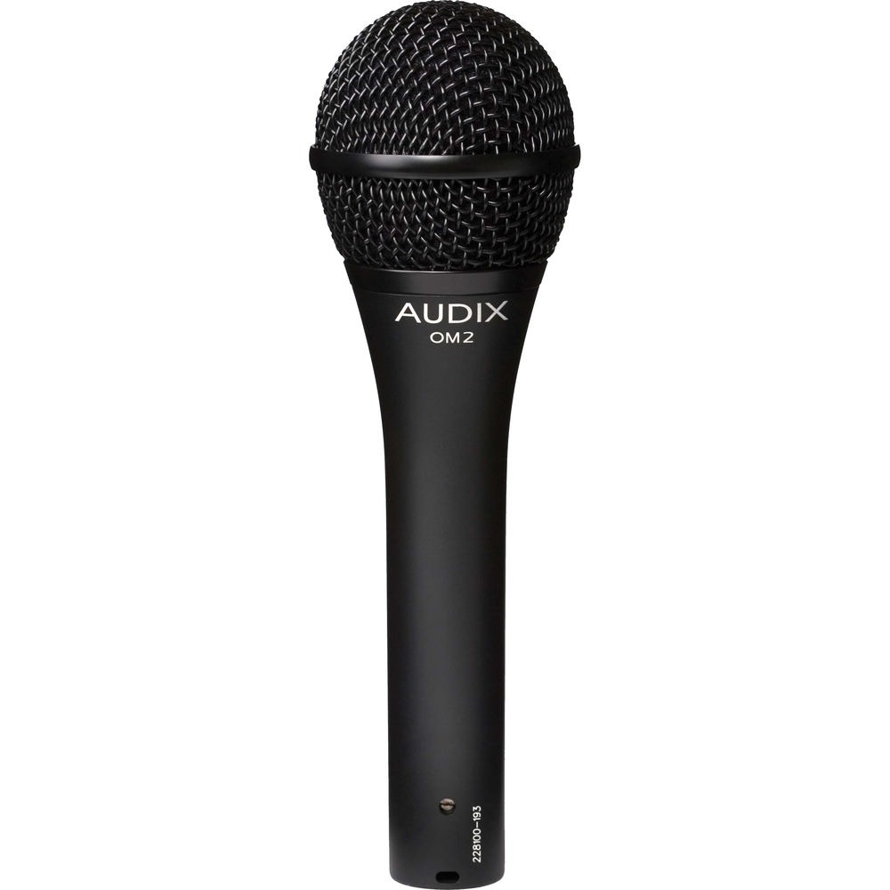 

Ручной микрофон Audix OM2 Handheld Hypercardioid Dynamic Microphone OM2