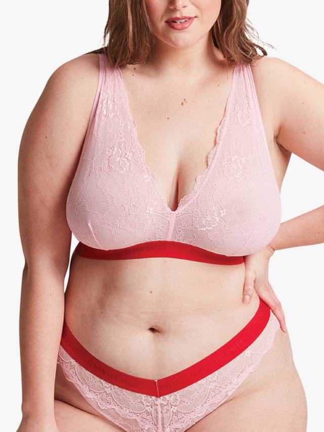 

Бюстгальтер-бралетт Signature Lace с полными чашками Lemonade Dolls, Light Pink