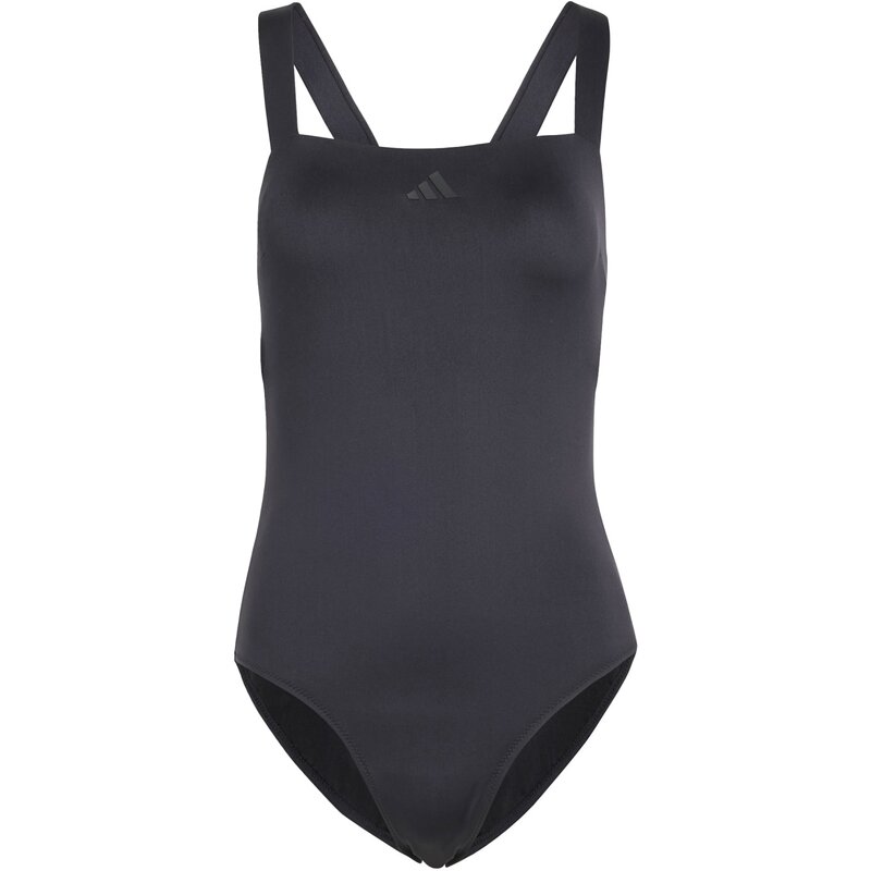 

Купальник премиум-класса Iconisea с мягкой чашкой и вырезом на спине Adidas, черный