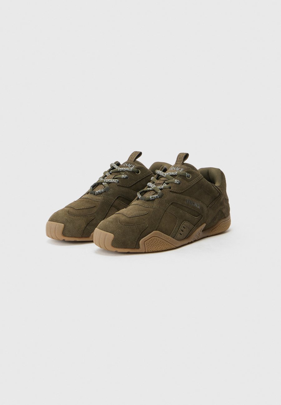 Кроссовки Versace Trainers, Khaki — фото 2
