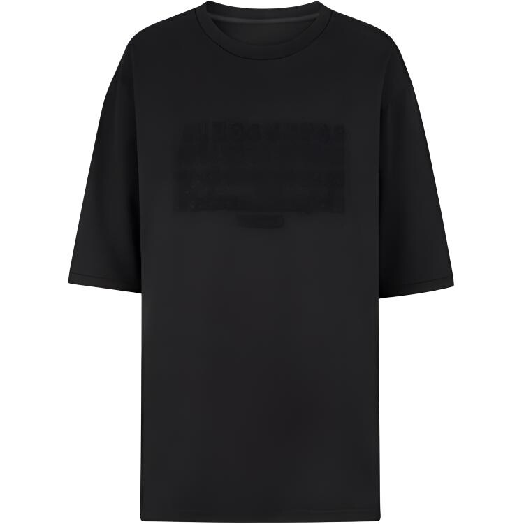 

Футболка унисекс черная Maison Margiela, черный