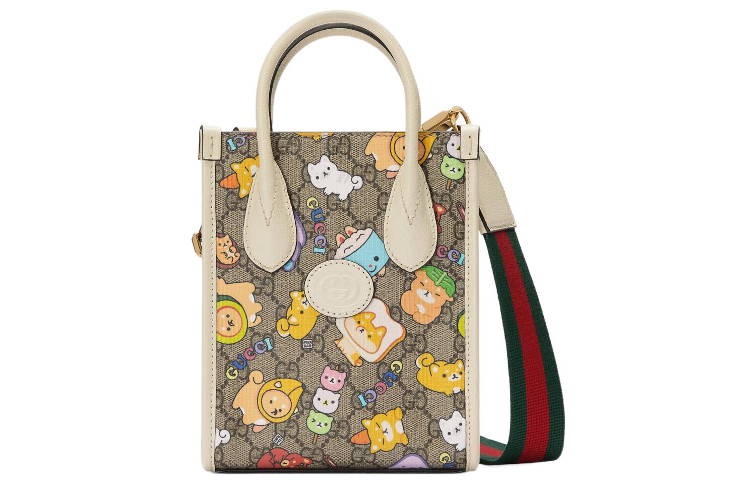 

Сумка-шоппер Ophidia Canvas With Leather мини мужская GUCCI