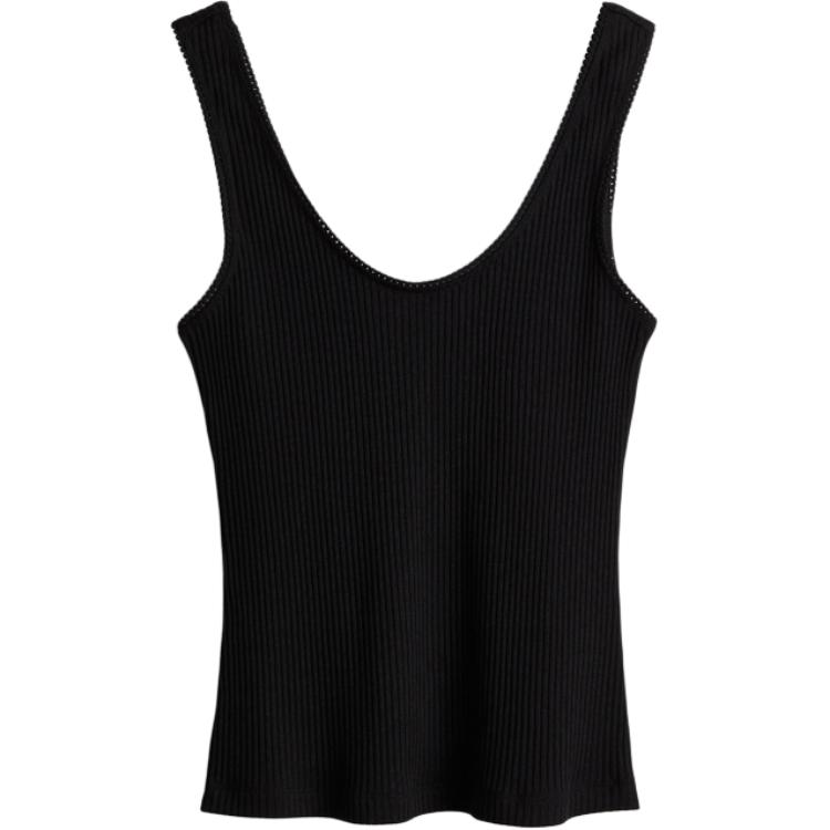 

H&M Майка женская черная