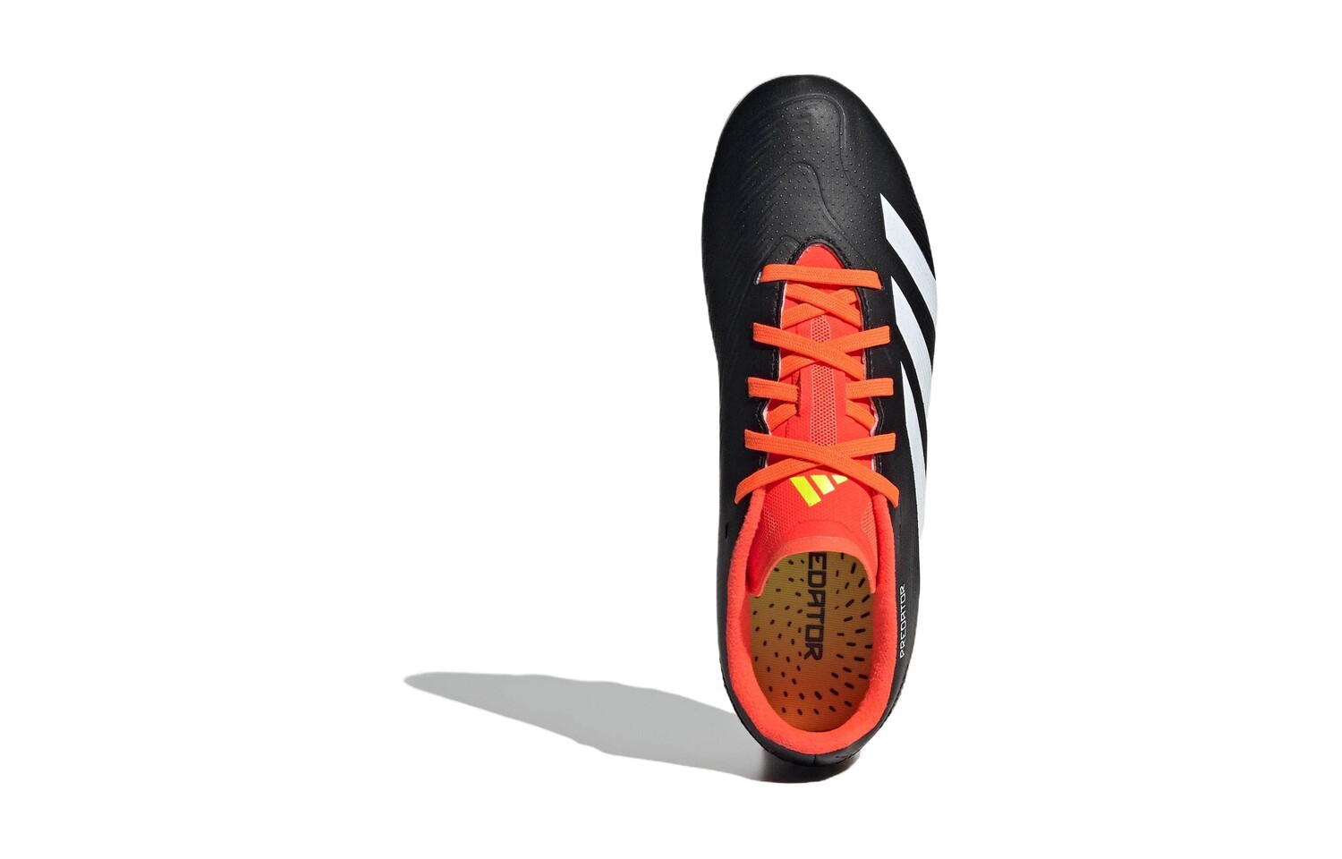 Футбольные бутсы Predator 24 League Kids Kids Low-top Black/Red Adidas, черный/красный — фото 4