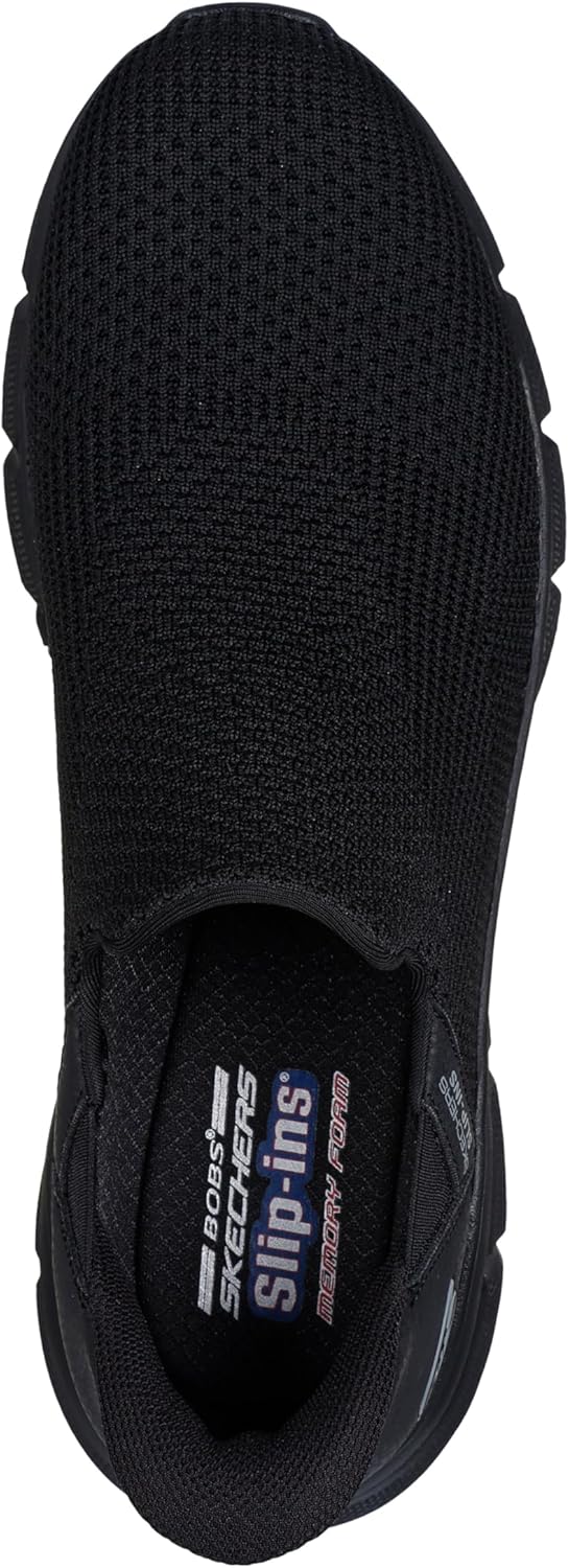 Мужские кроссовки Skechers B Flex - Elevated Edge с удобной вставкой без шнурков, Bbk — фото 3