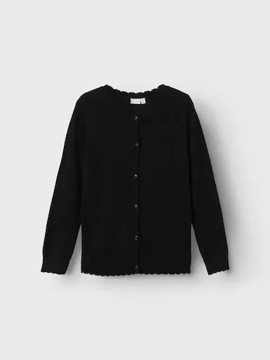 

Кардиган Name It "NKFVAMONE LS KNIT CARD K NOOS", черный