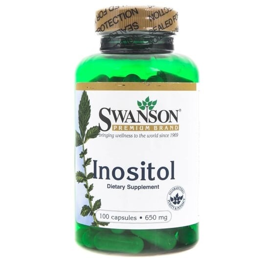 

Swanson, Инозитол, 650 мг, 100 капсул