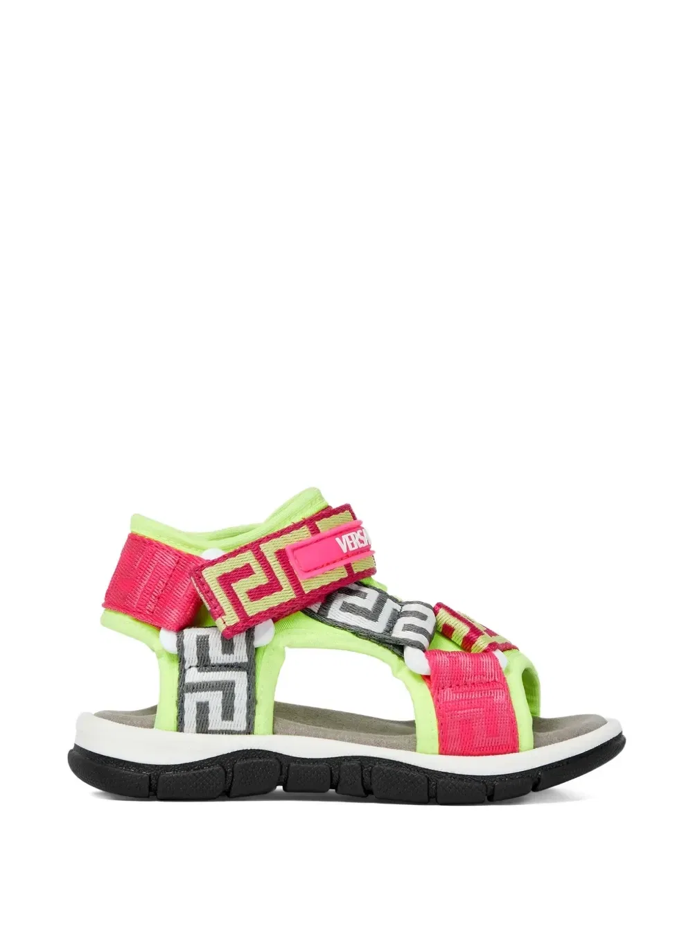 Нейлоновые сандалии Trigreca Versace Kids, розовый