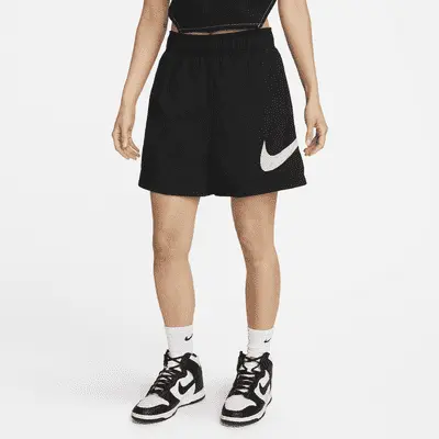 

Шорты Nike Sportswear Essential, черный/белый