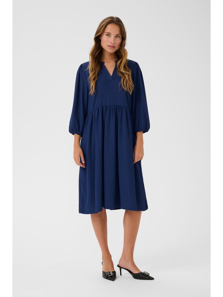 

Kaffe Трикотажное платье KAmolly, стандартный крой, цвет «Глубокий синий»