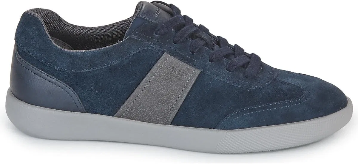 Кроссовки Geox Boys' U Rieti A Trainers, Navy Dk Stone — фото 2