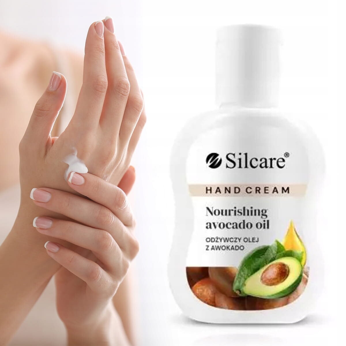 Silcare Питательный крем для рук с маслом авокадо Nourishing Avocado Oil Hand Cream 100мл — фото 2