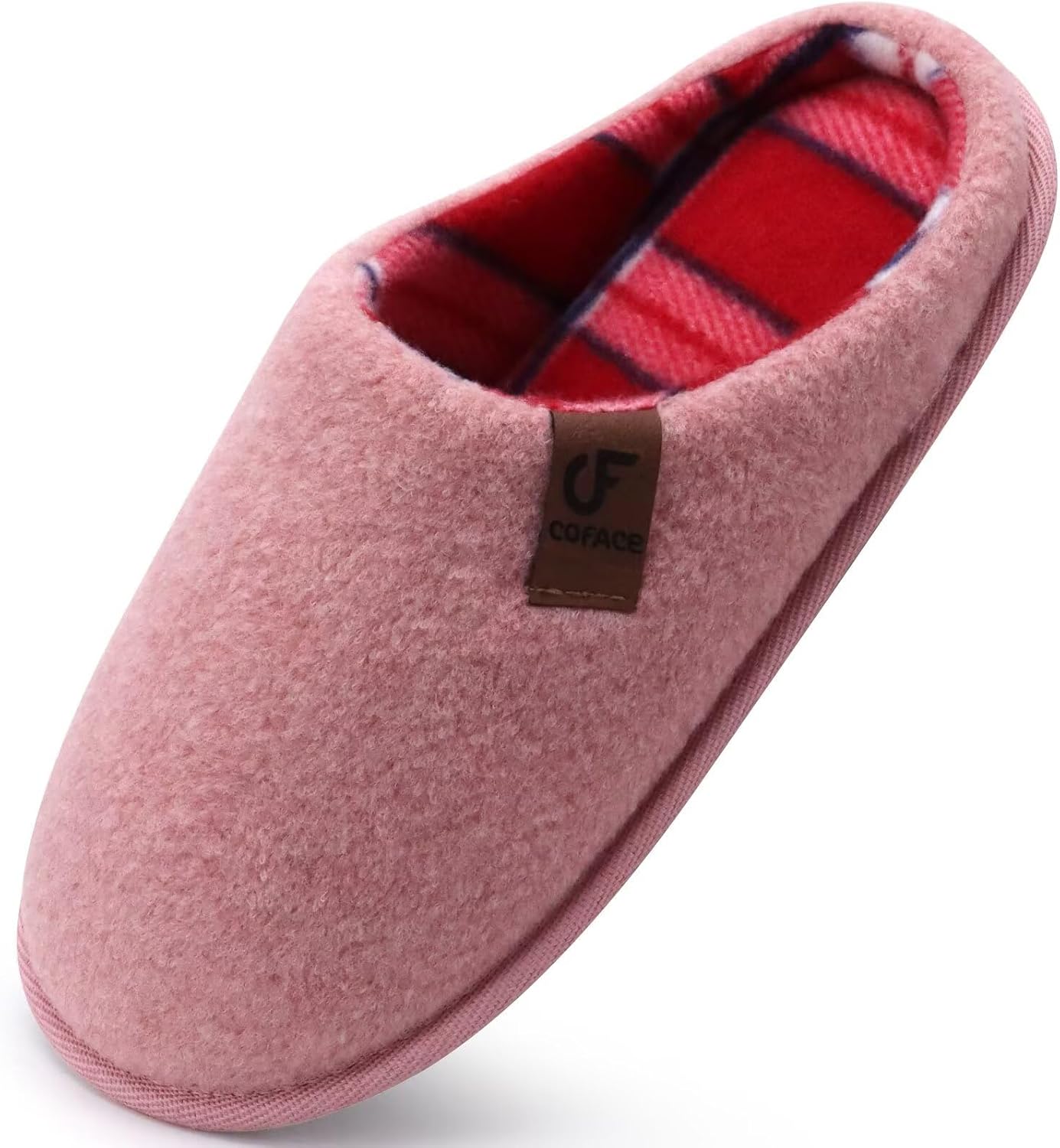 

Унисекс, мужские и женские, уютные домашние тапочки из пеноматериала с эффектом памяти, повседневные, теплые, для дома и улицы Coface, розовый