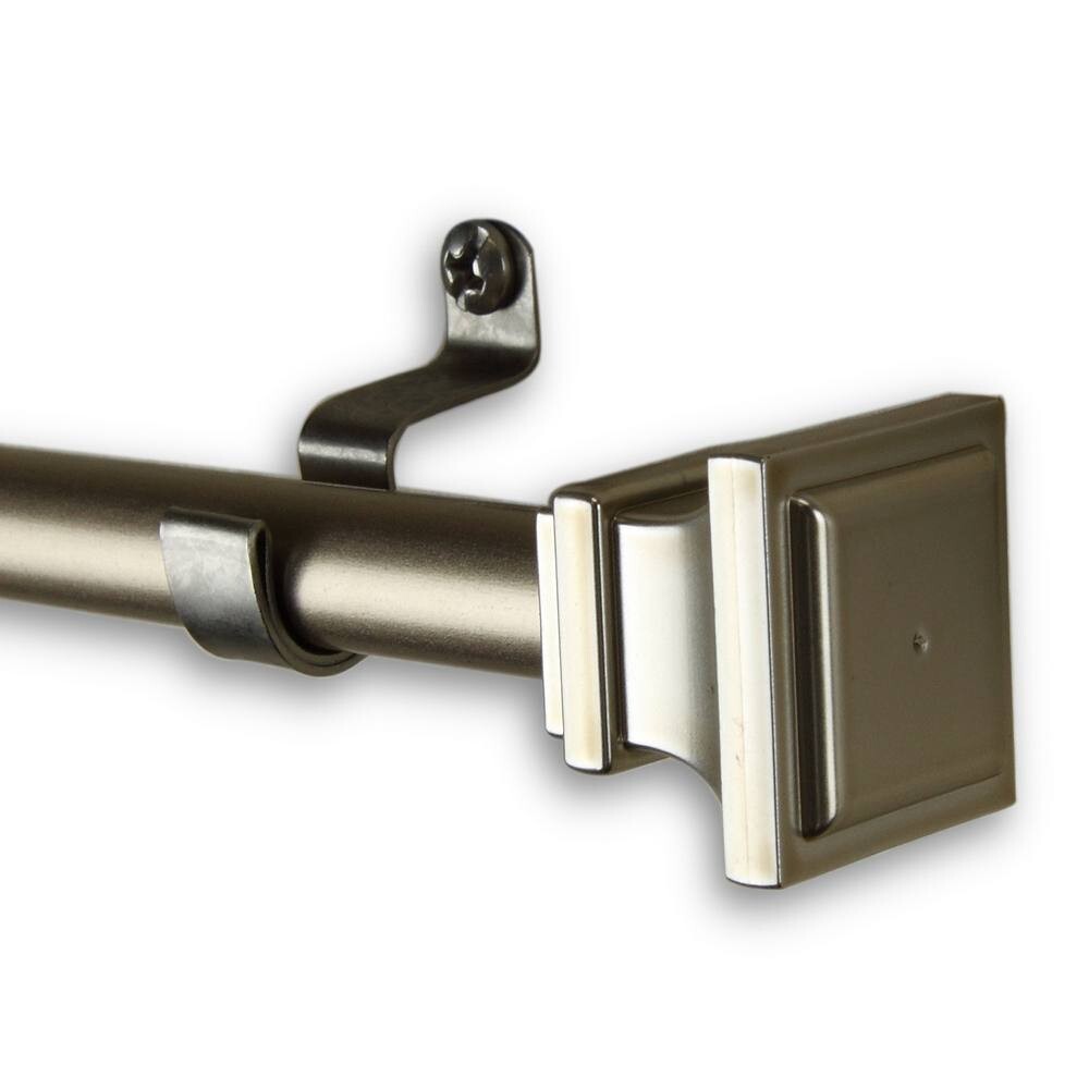 

Карниз для оконных штор Rod Desyne Frame, цвет Satin Nickel