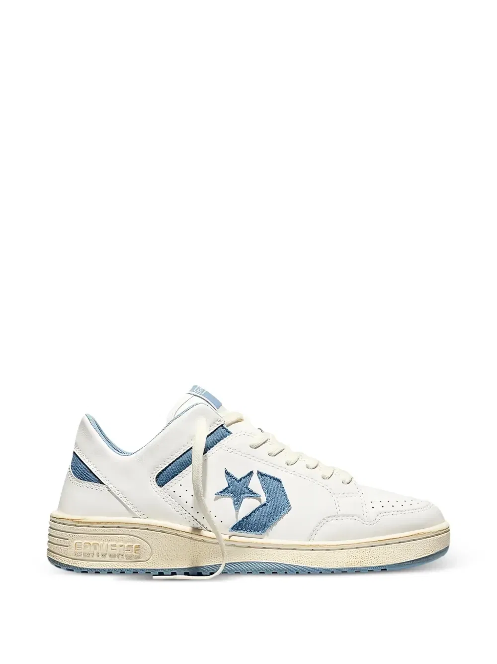 Кожаные кроссовки на шнуровке X Eric Emanuel Weapon Converse, бежевый