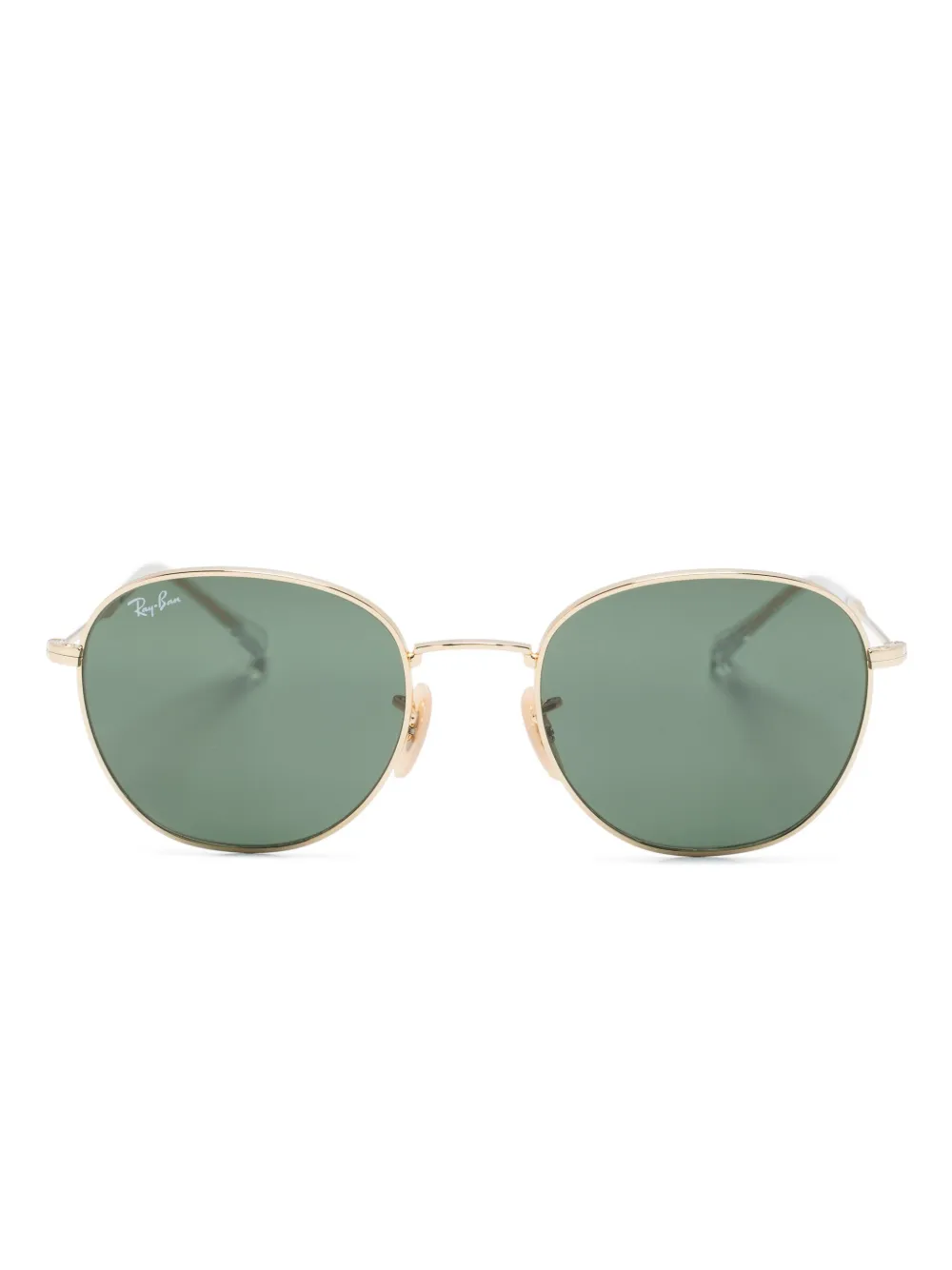 

Солнцезащитные очки в оправе панто Ray-Ban, золотой