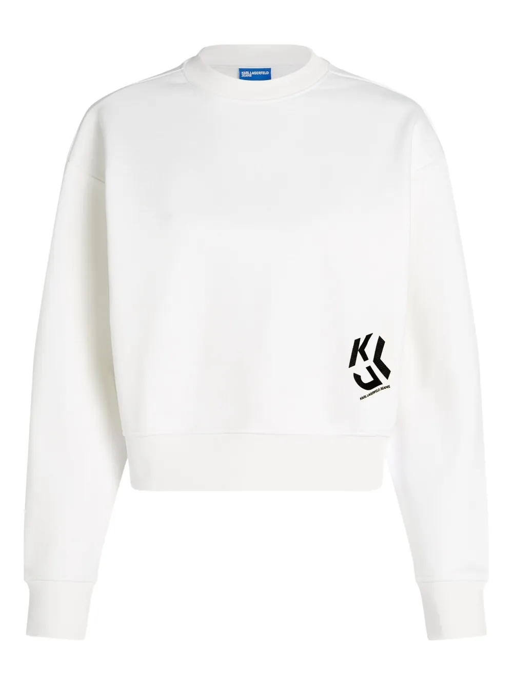 

Толстовка с монограммой Karl Lagerfeld Jeans, белый