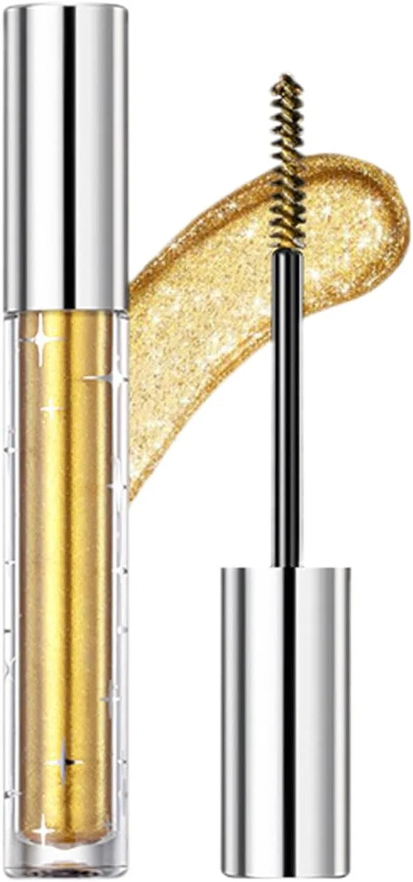 Тушь для ресниц Glitter Mascara, блестящая, водостойкая, No brand, 3.2 г, цвет 2#