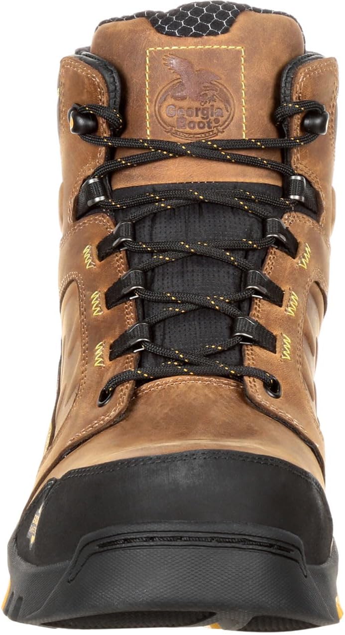 Мужские ботинки Georgia Boot Amplitude с композитным носком и водонепроницаемые, Trail Crazy Horse — фото 3
