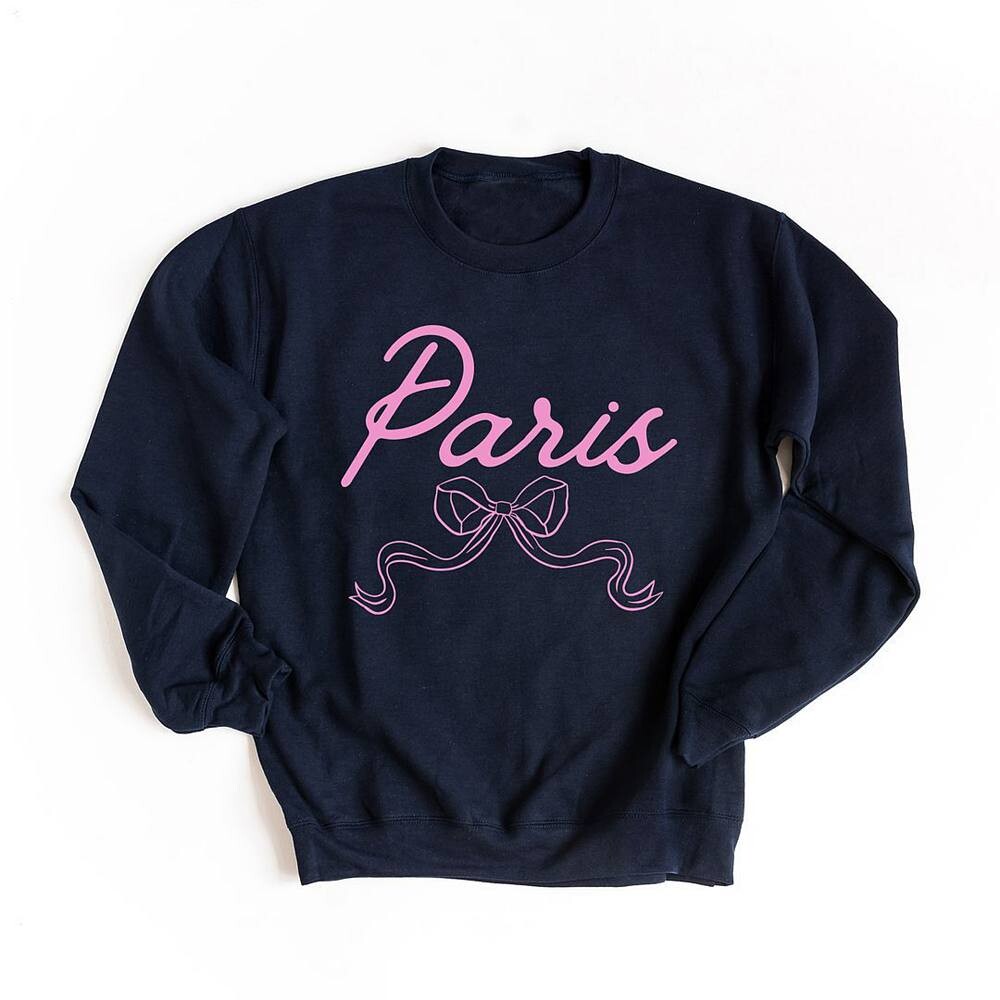 

Толстовка Paris Coquette с бантом Simply Sage Market, цвет True Navy