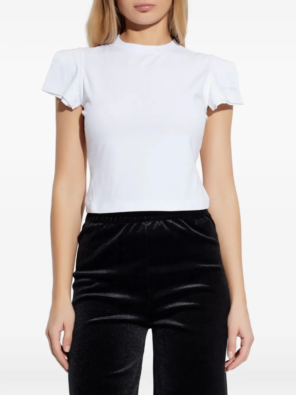 

Футболка с круглым вырезом Vetements, белый