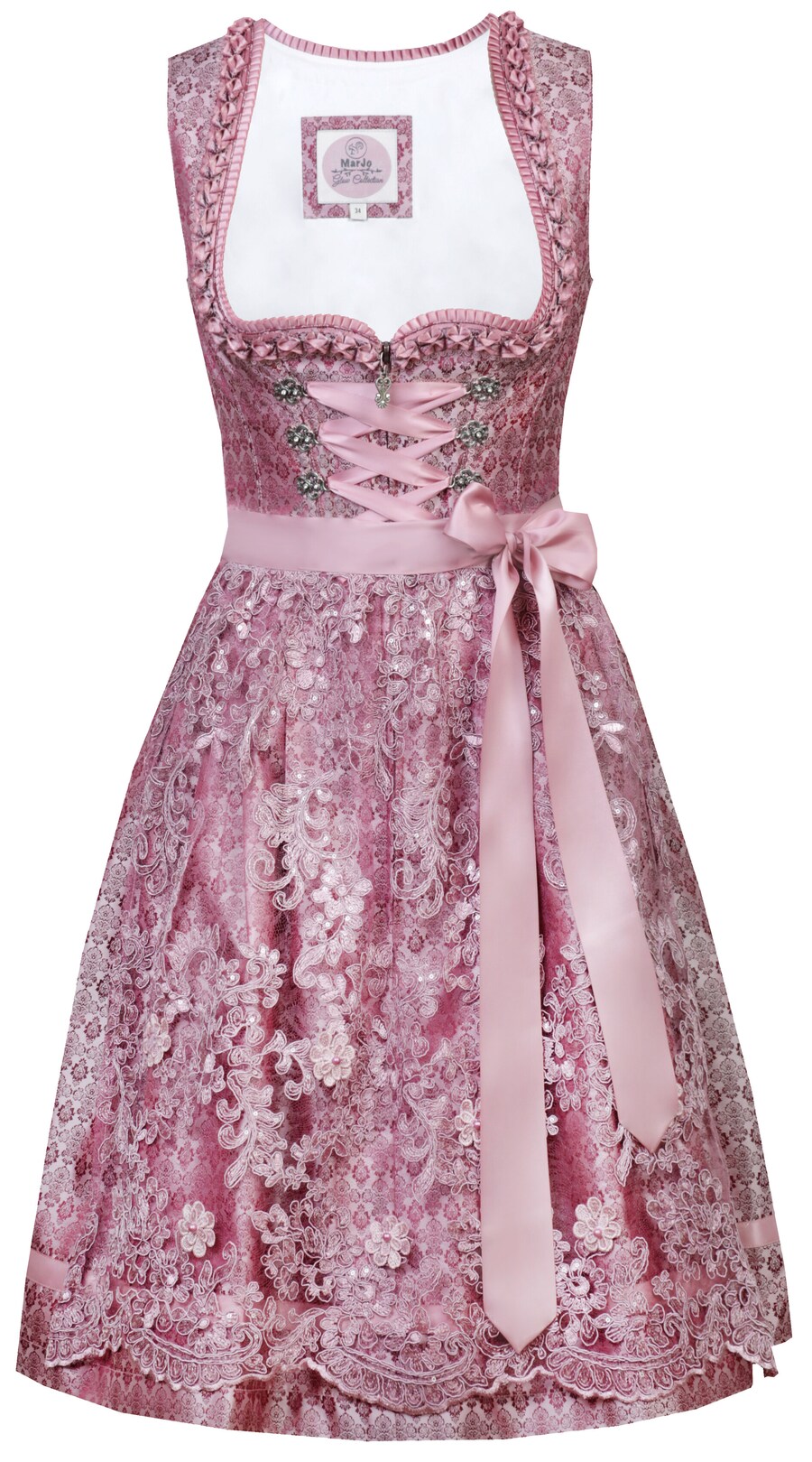 

Платье MARJO Dirndl, розовый