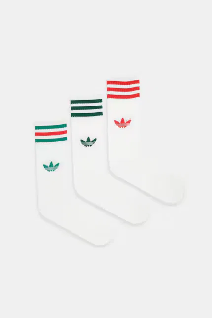 Носки 3 пары Adidas Originals, бежевый