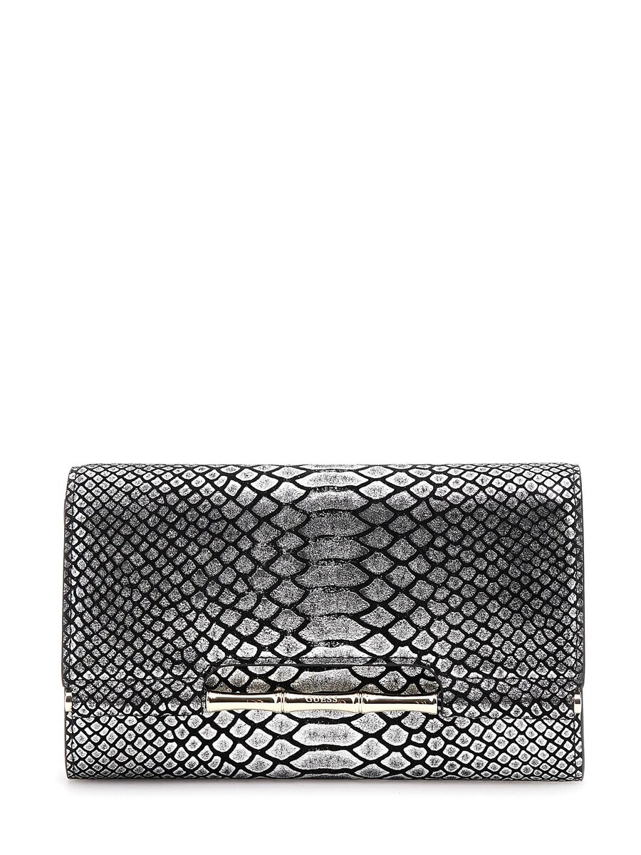 

Кошелек GUESS Wallet Iris, серебряный