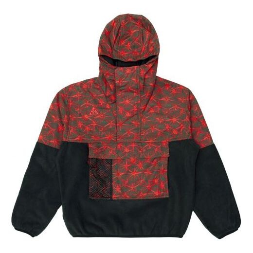 

Толстовка Nike Lab ACG Fleece Top 'Black Rush Red', черный