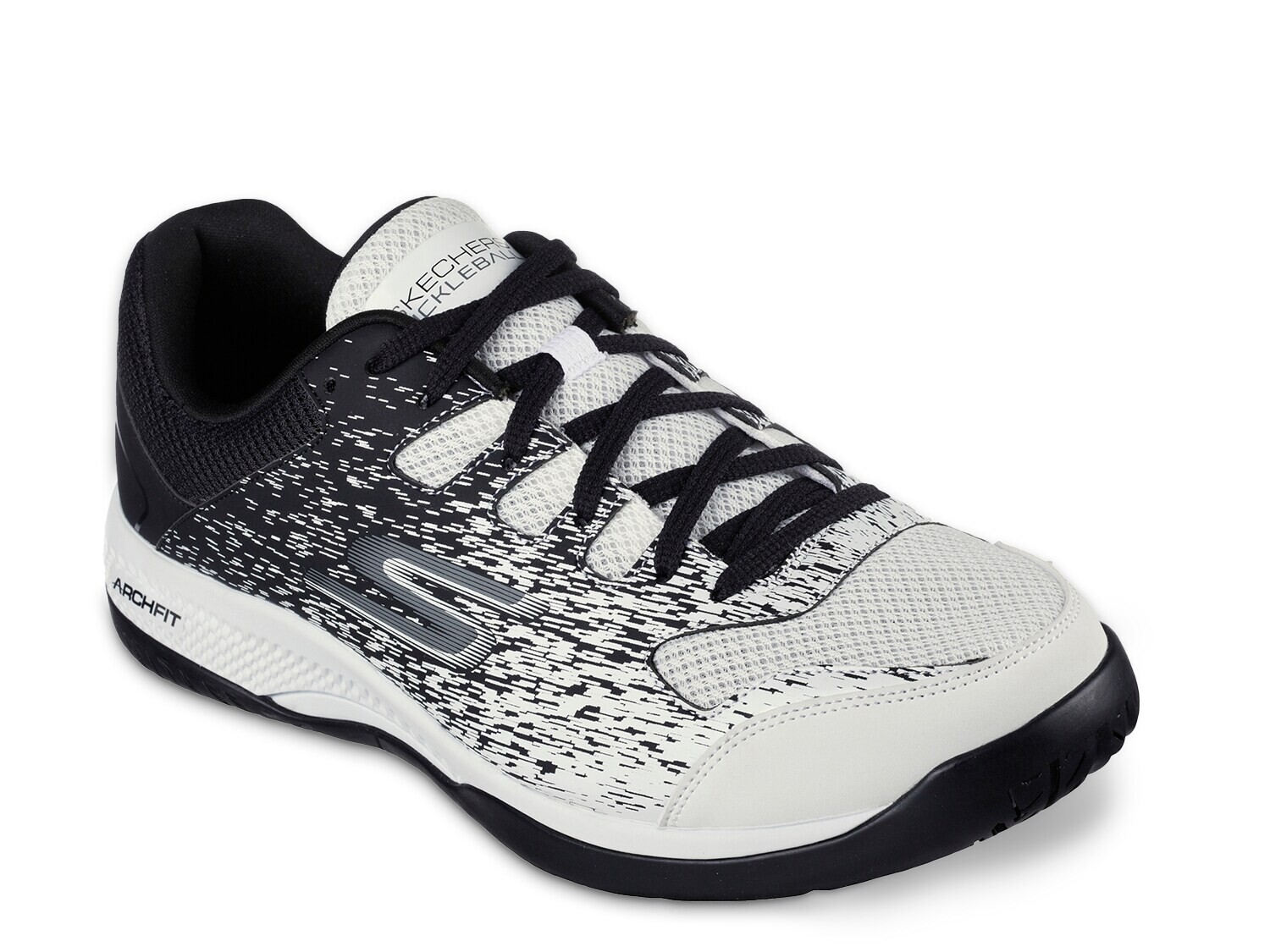 

Кроссовки сетчатые мужские Skechers Viper Court Pickleball, белый / черный