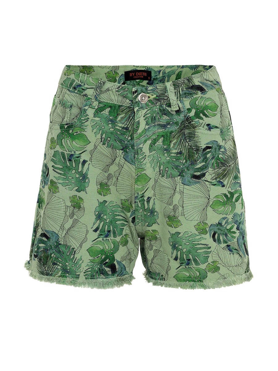 

Брюки свободного кроя By Diess Collection, цвет Green/Light green