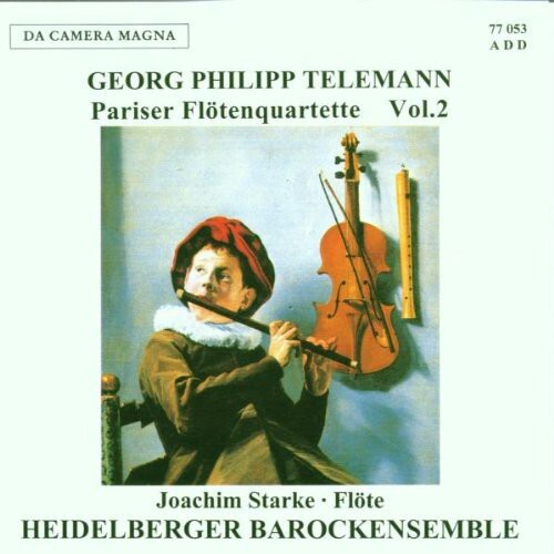 

CD диск Telemann / Starke: Pariser Floten Quartette 2