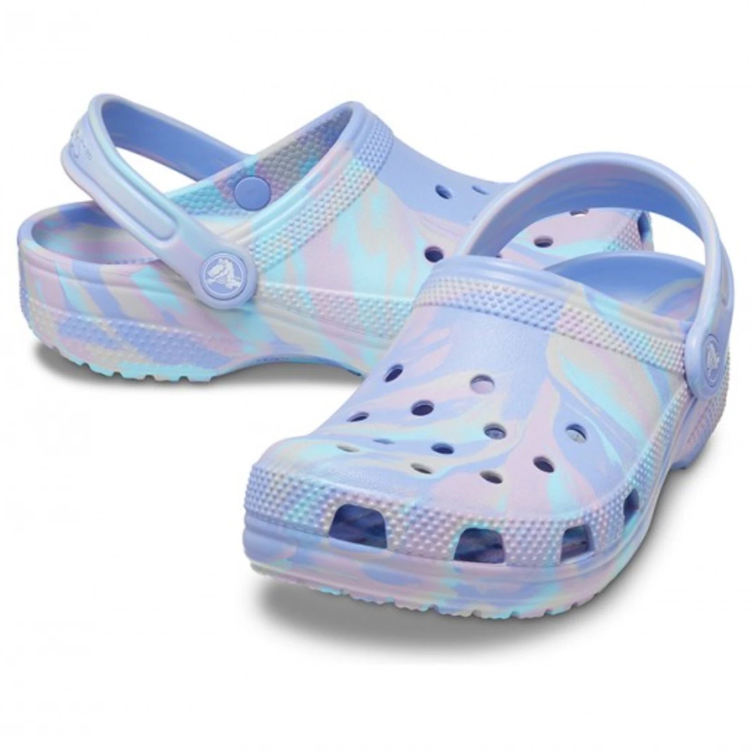 

Детские сабо Crocs Classic 206838-5Q7, модель Jelly Multi Marble Comfort Shoes NIN264