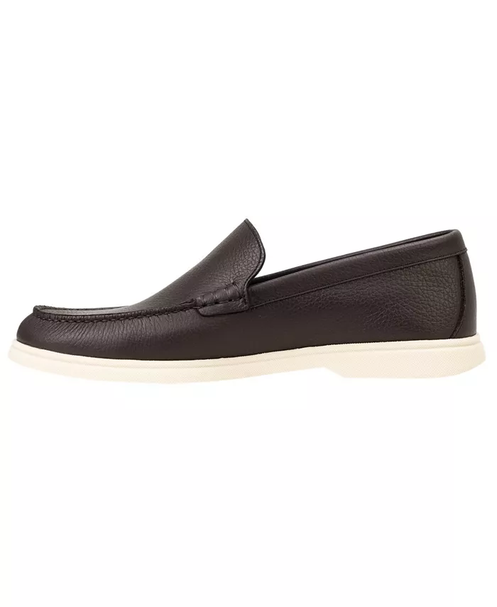 Мужские мокасины Sienne Mocc Slip-On Hugo Boss, коричневый — фото 2
