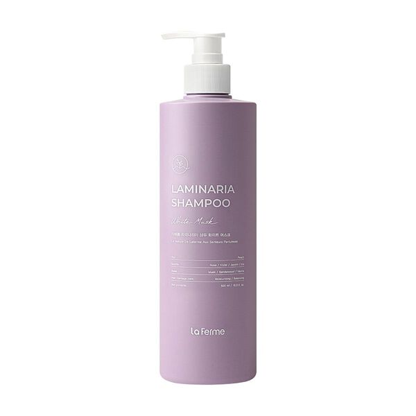 

Питательный шампунь для волос, 500 мл La Ferme White musk