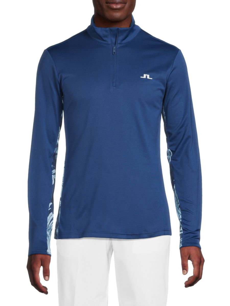 

Пуловер с цветочным принтом Emanuel J.Lindeberg, цвет Navy Peony