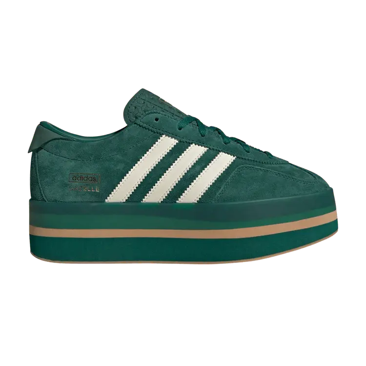 

Кроссовки adidas Wmns Gazelle Stack Green Cream Gum, зеленый