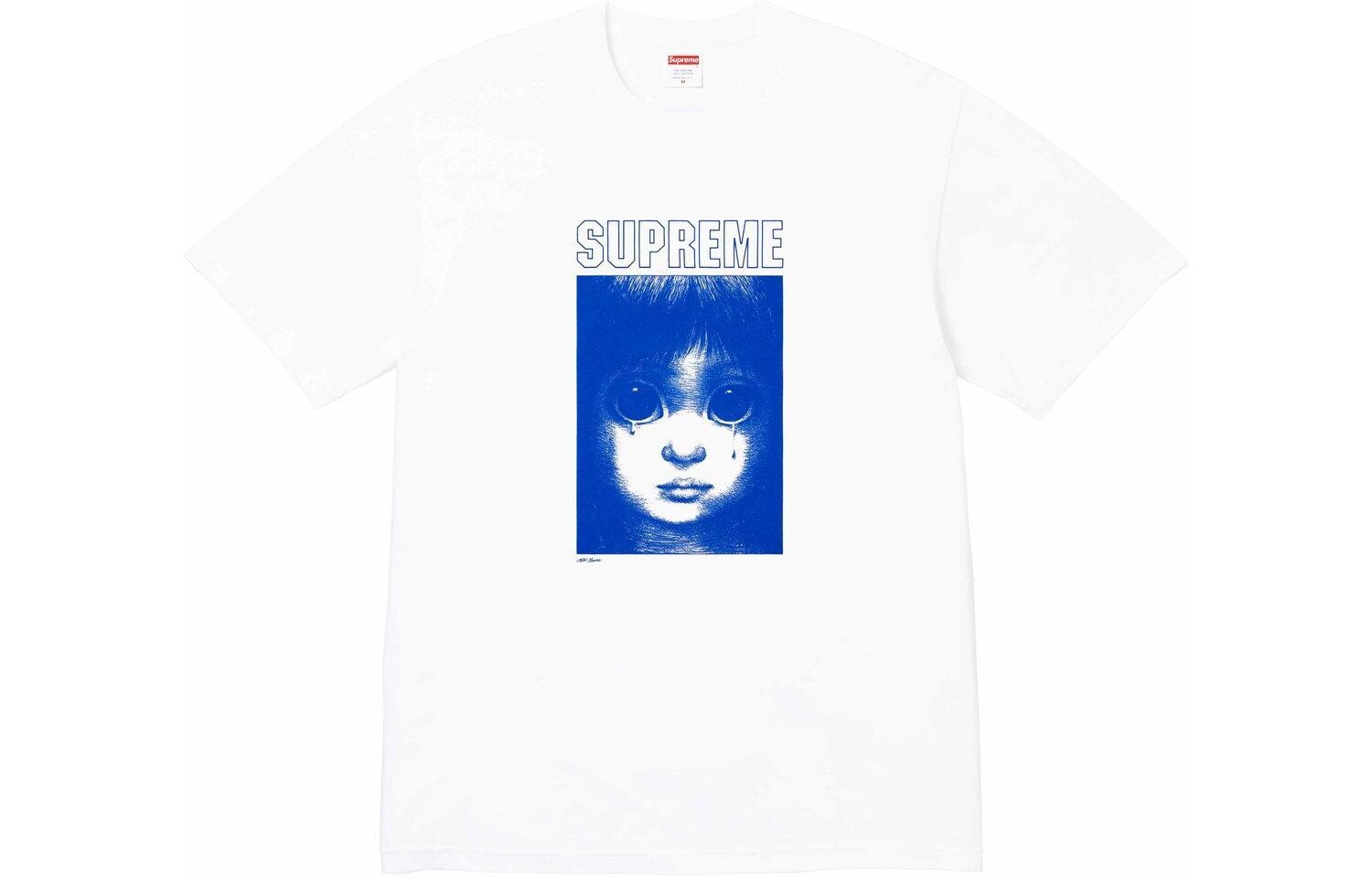 Футболка Supreme Margaret Keane Teardrop, черный — фото 4