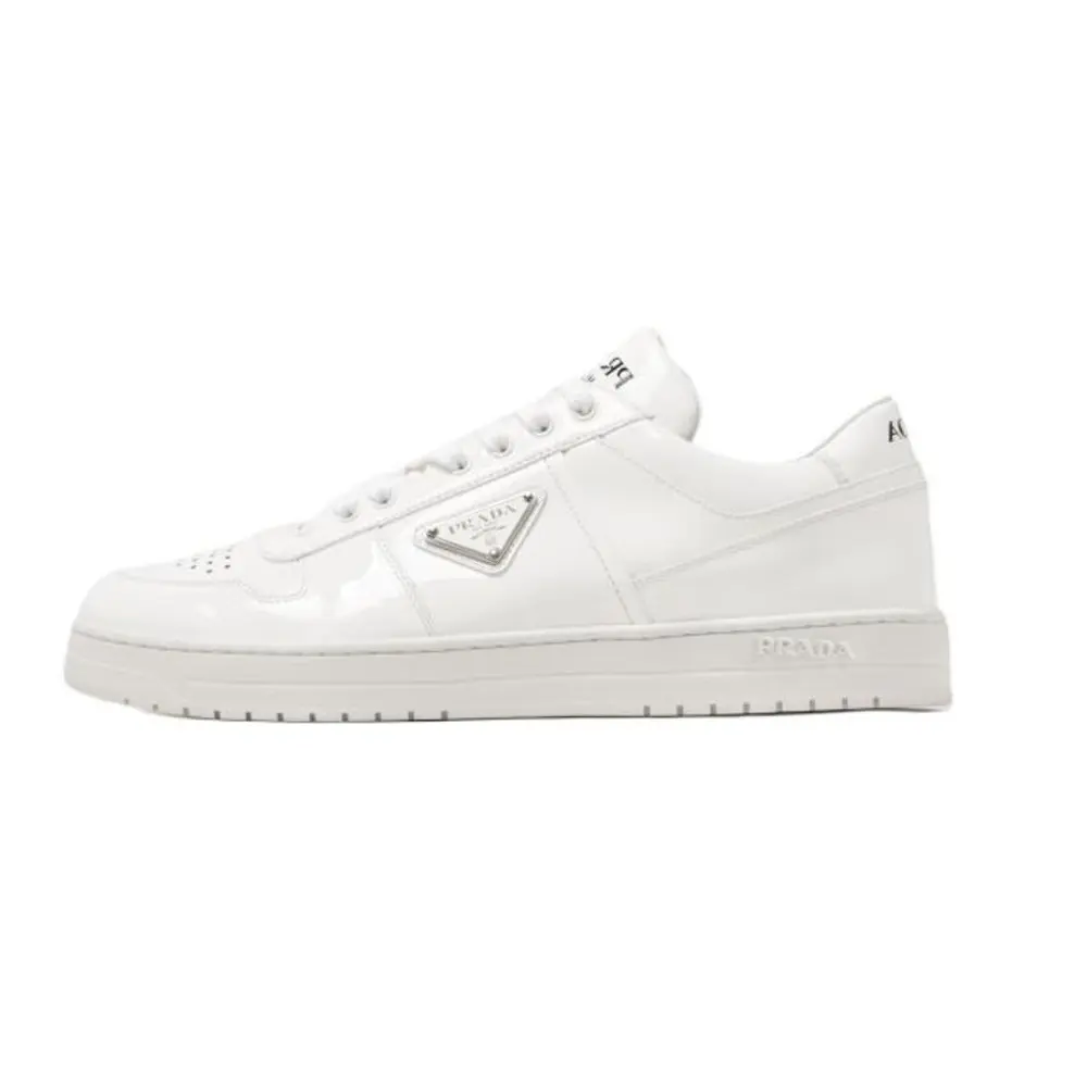 

Кроссовки Downtown Leather PRADA, White