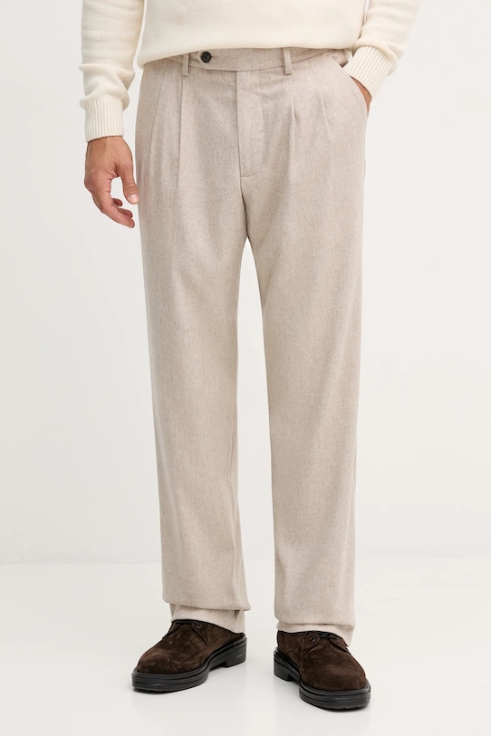 

Брюки с шерстью Tommy Hilfiger, бежевый