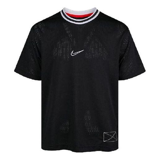 

Футболка dri fit сетка баскетбол с коротким рукавом Nike, черный